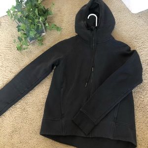 Black lululemon zip up